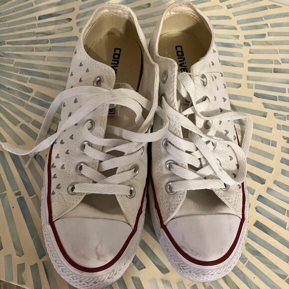 "I DO" CUSTOM CONVERSE SNEAKER - Picture 1 of 9